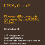 UPS - UPS My Choice