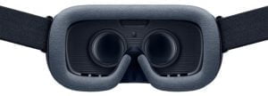 Samsung Gear VR - plads til brillerne