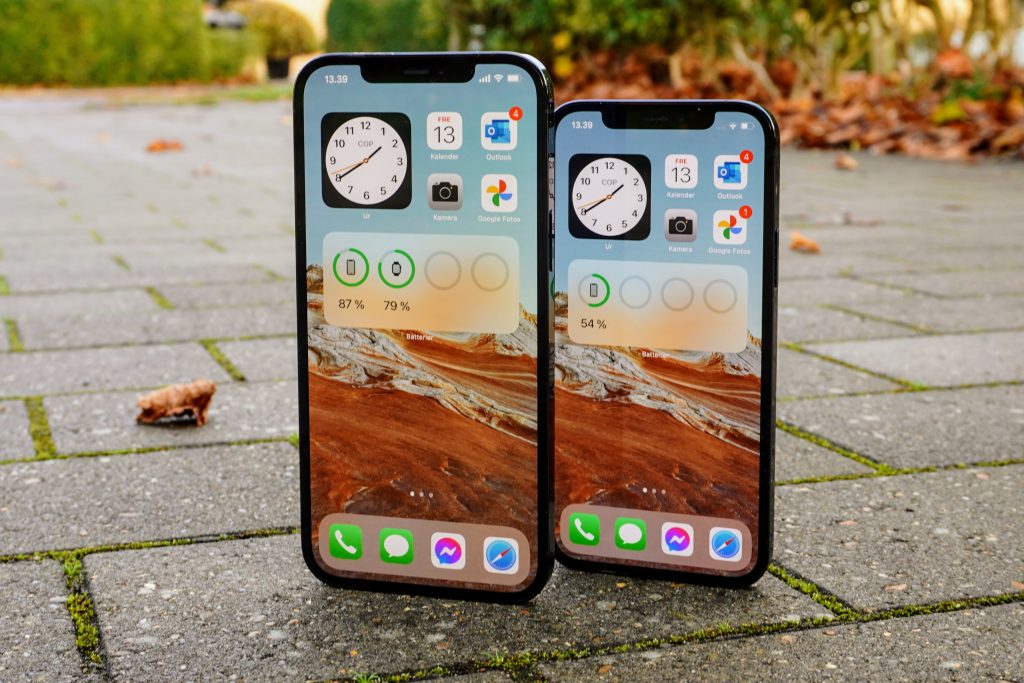 iPhone 12 Pro Max og iPhone 12 Pro